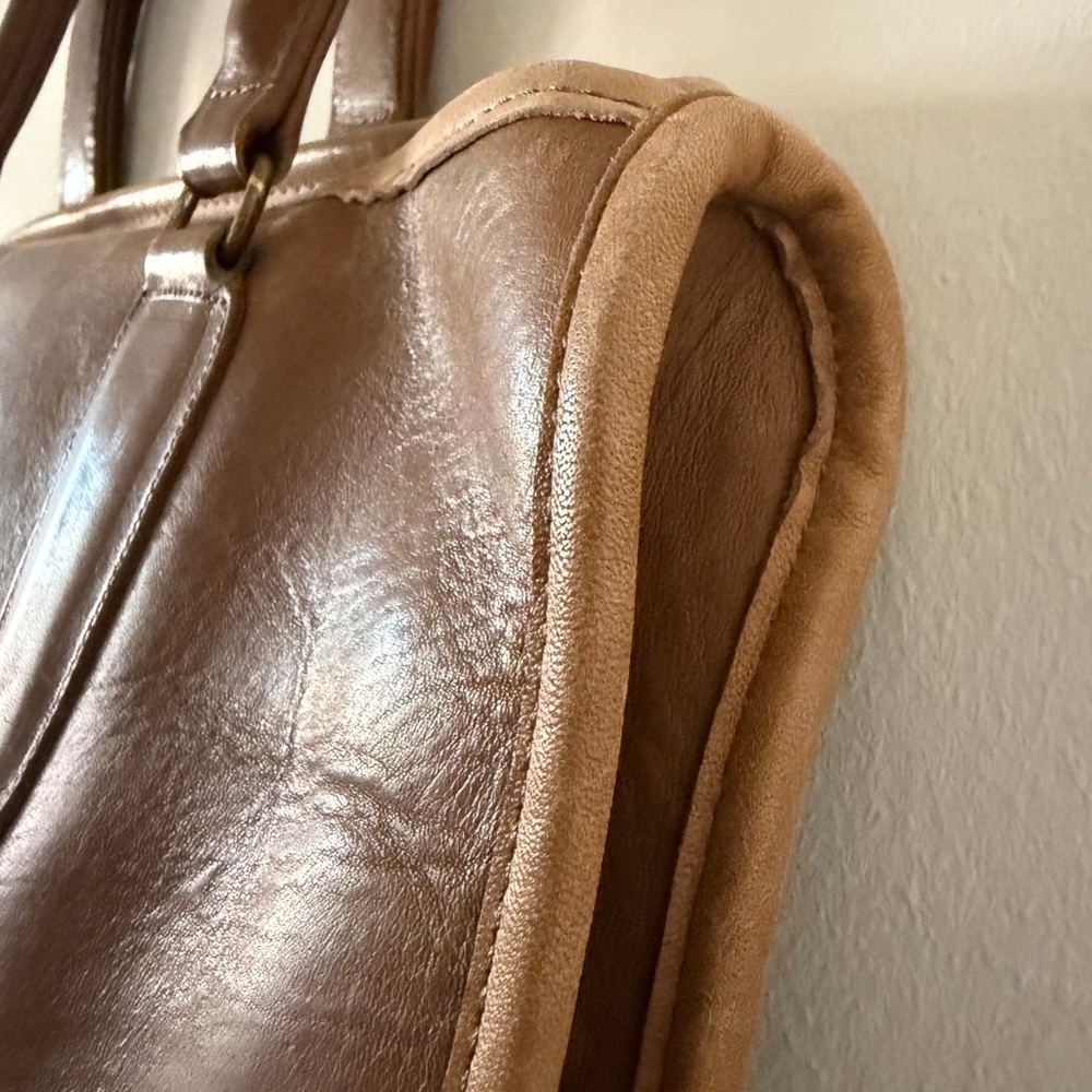 Vintage Coach Leatherwear Tan Briefcase - Picture 15 of 15